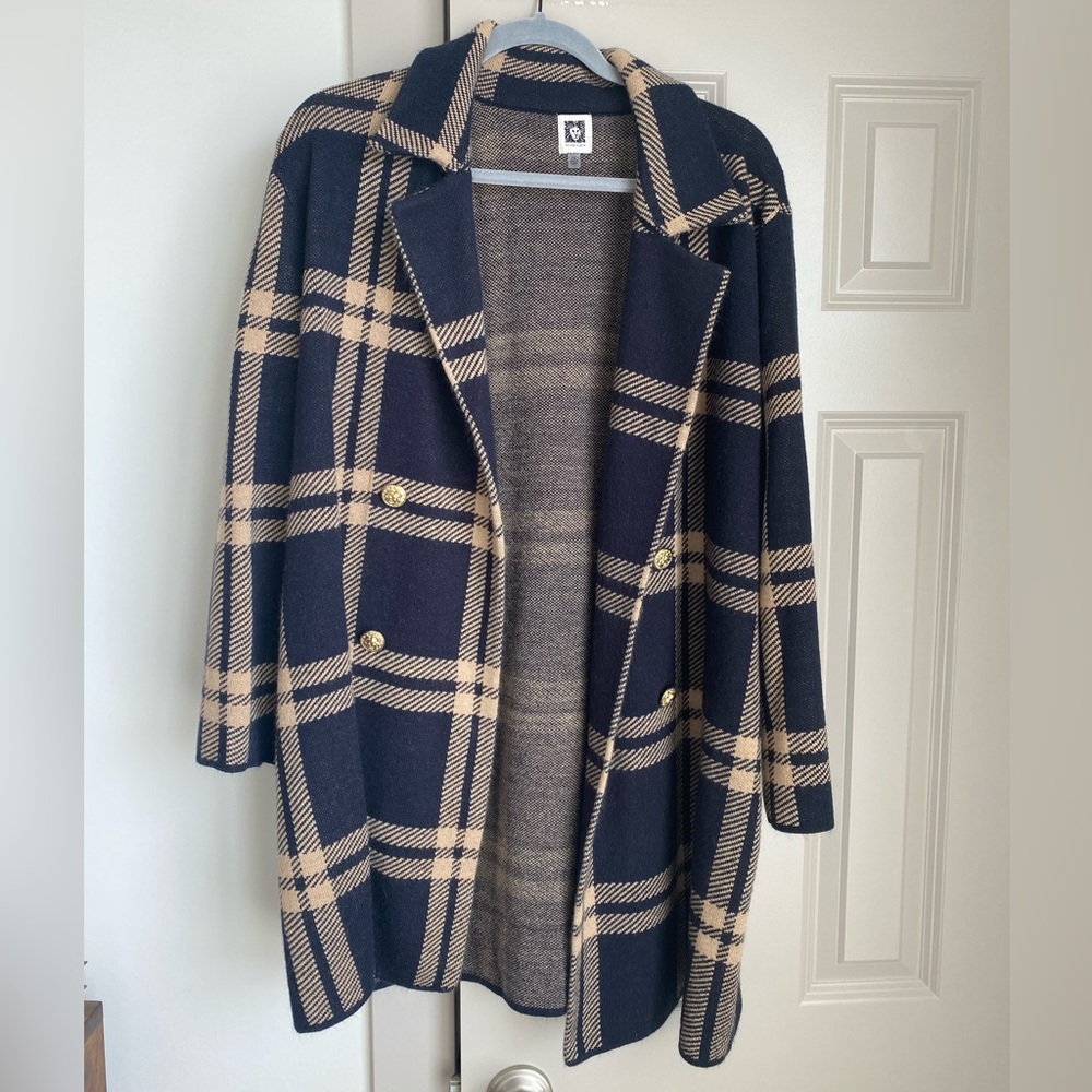 Womens Plus Anne Klein Blazer